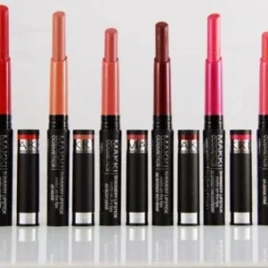 SHIMMERY LIPSTICK INTENSE GLOSSY COLORS WATER RESISTANT LONG STAY